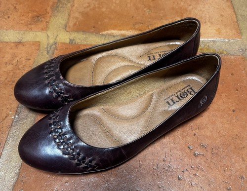 Born leather mauve ballet - born,